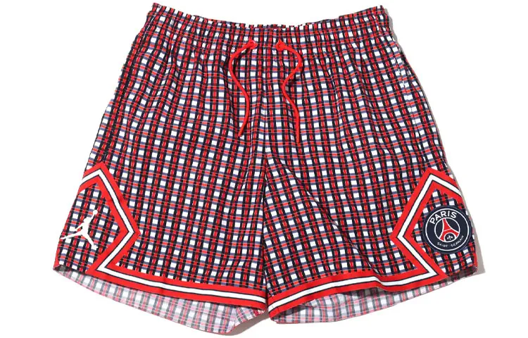 Jordan Casual Shorts Women's Red Moderate Straight Fit Pants