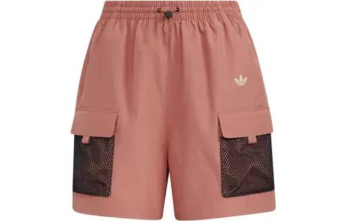 Adidas Originals Casual Shorts Women's Red Brown Moderate