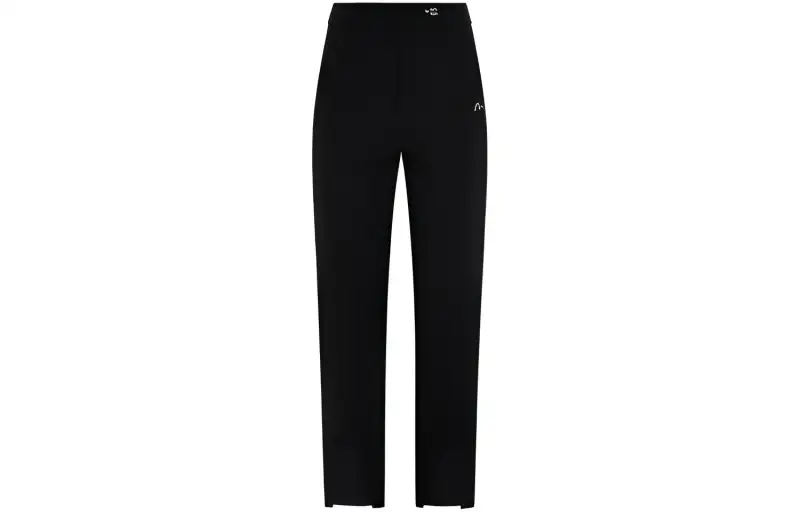 EVISU Jeans Women's Black Moderate Straight Fit Pants