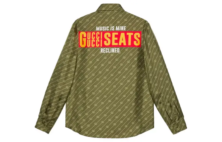 GUCCI Shirt Matching Sets Women's Square Collar Moderate Other