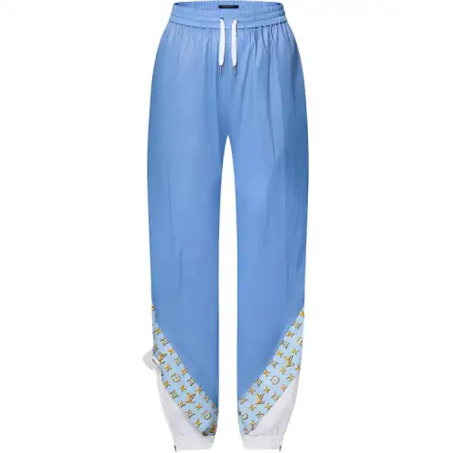 LOUIS VUITTON SS24 Casual Pants Women's Blue