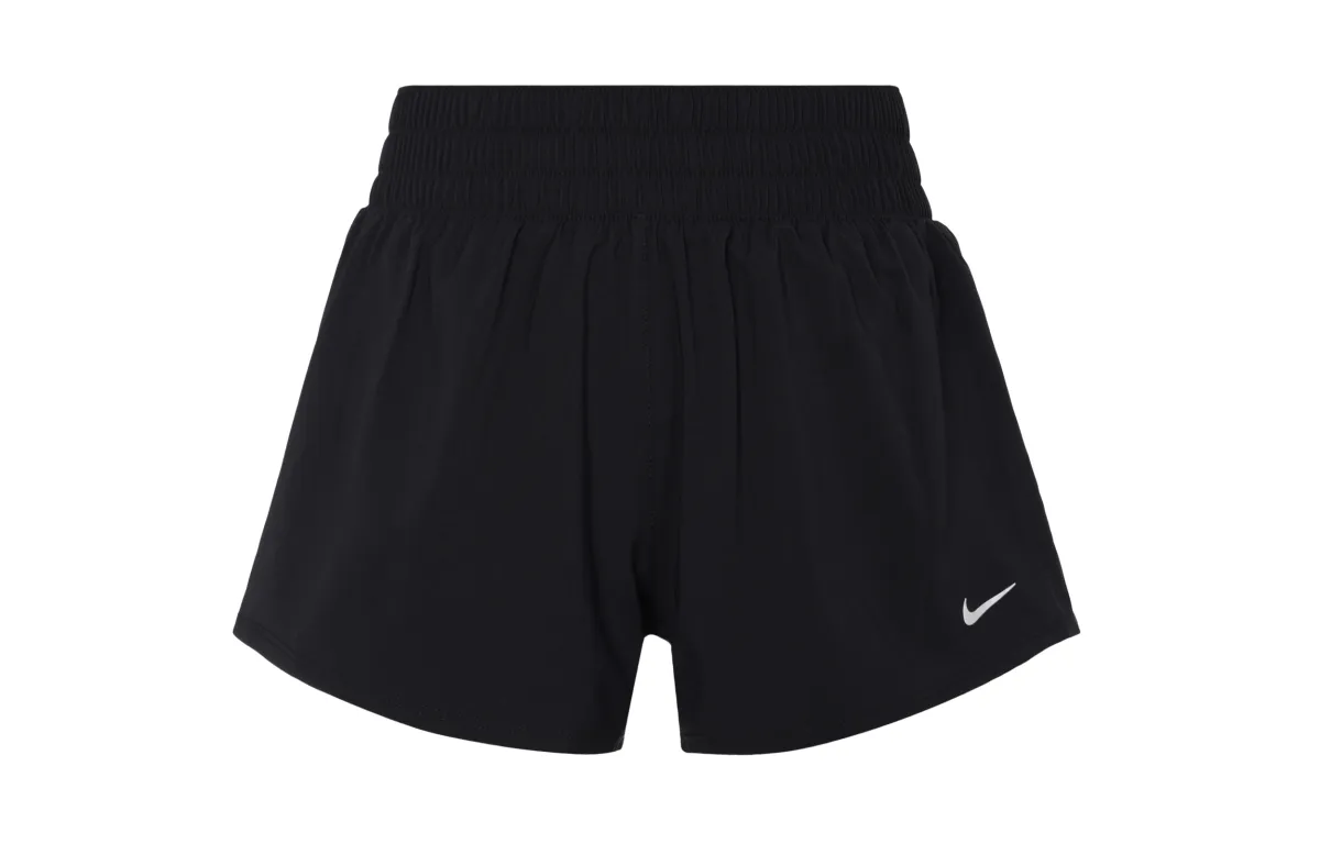Nike Dri-FIT One Women's Mid-Rise 3" Brief-Lined Shorts Black