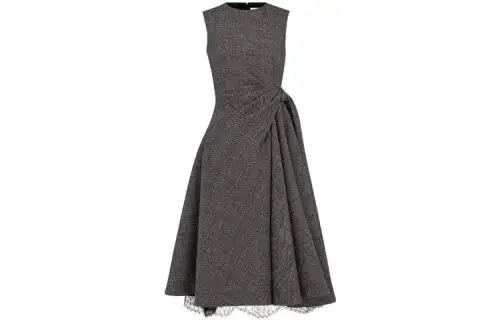 DIOR FW22 Sleeveless Dress Women's Gray