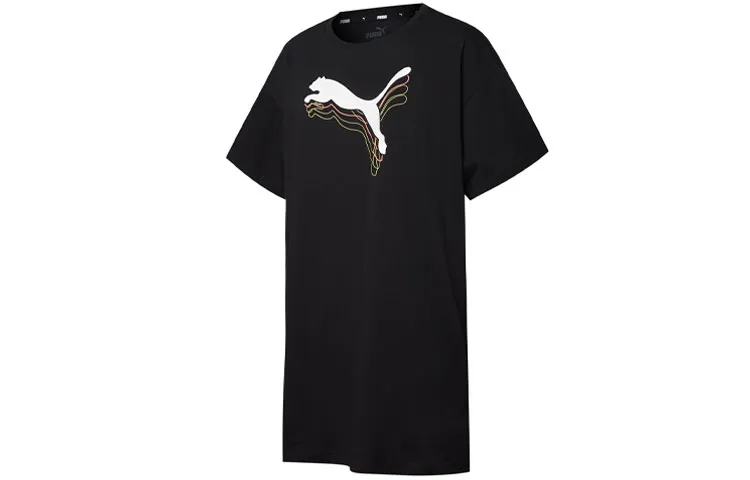 PUMA Short Sleeved Dress Women's Black
