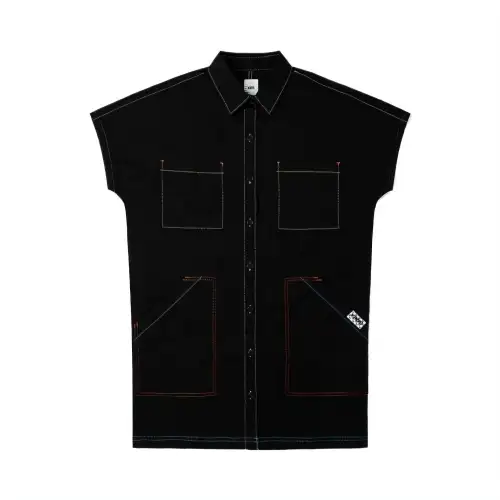 Vans Short Sleeved Dress Women's Black