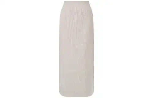 UNIQLO X MAME KUROGOUCHI UNIQLO X Mame Kurogouchi Knit Long Skirts Women's Light Skin Moderate Mid Length Knitted Skirt