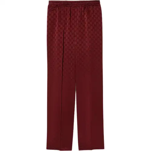 GUCCI Jacquard Track Pants 'Red'