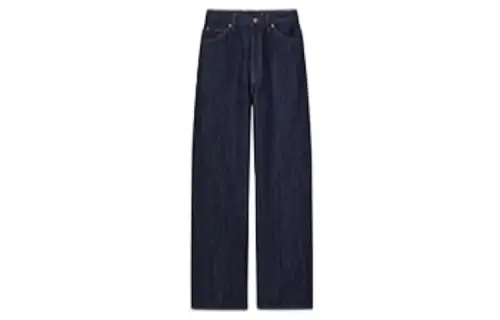 UNIQLO Jeans Women's Dark Blue Moderate Wide Leg Pants