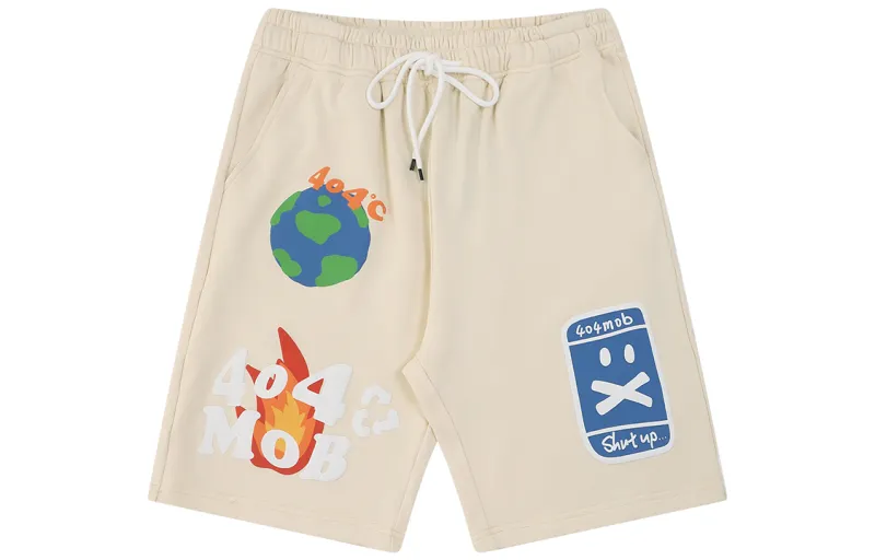 404MOB GANG Casual Shorts Unisex Moderate