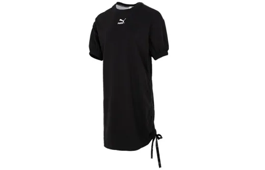 PUMA Short Sleeved Dress Women's Black