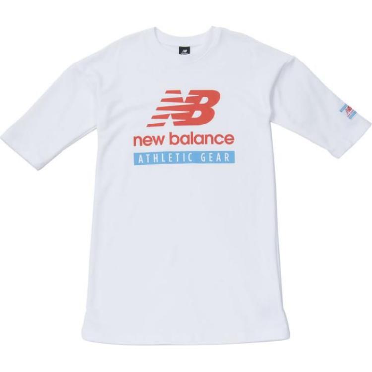 Женское платье New Balance Essentials Field Day (белое)