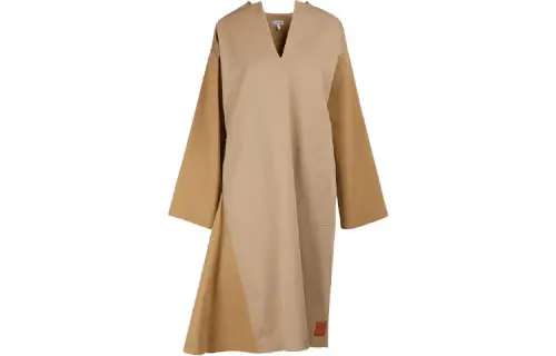 LOEWE Long Sleeved Dress Women's Umber