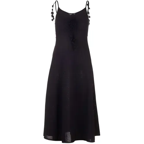 LOEWE Sleeveless Dresses Women's Black Moderate