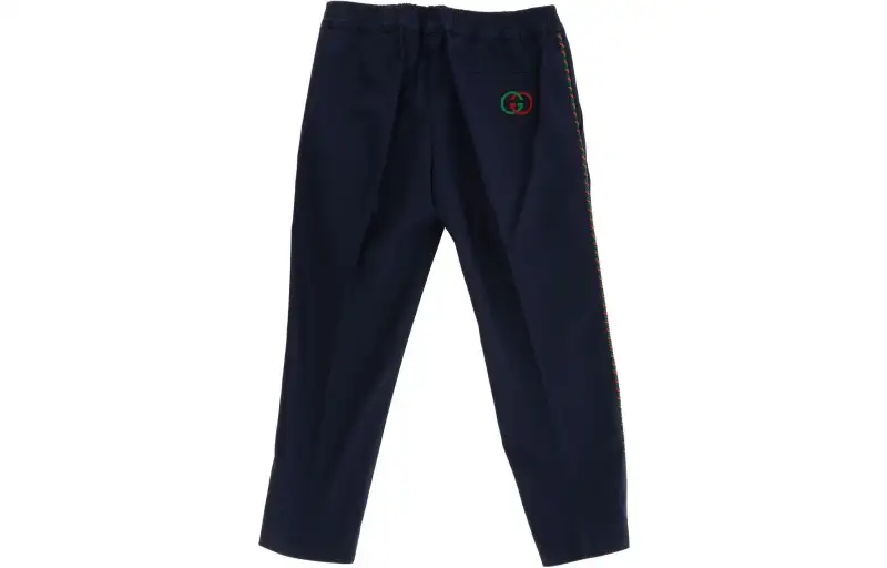 GUCCI FW19 Suit Pants Women's Navy Blue
