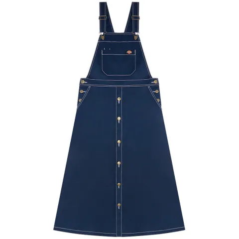 Dickies Sleeveless Dresses Women's Navy Blue Moderate Long