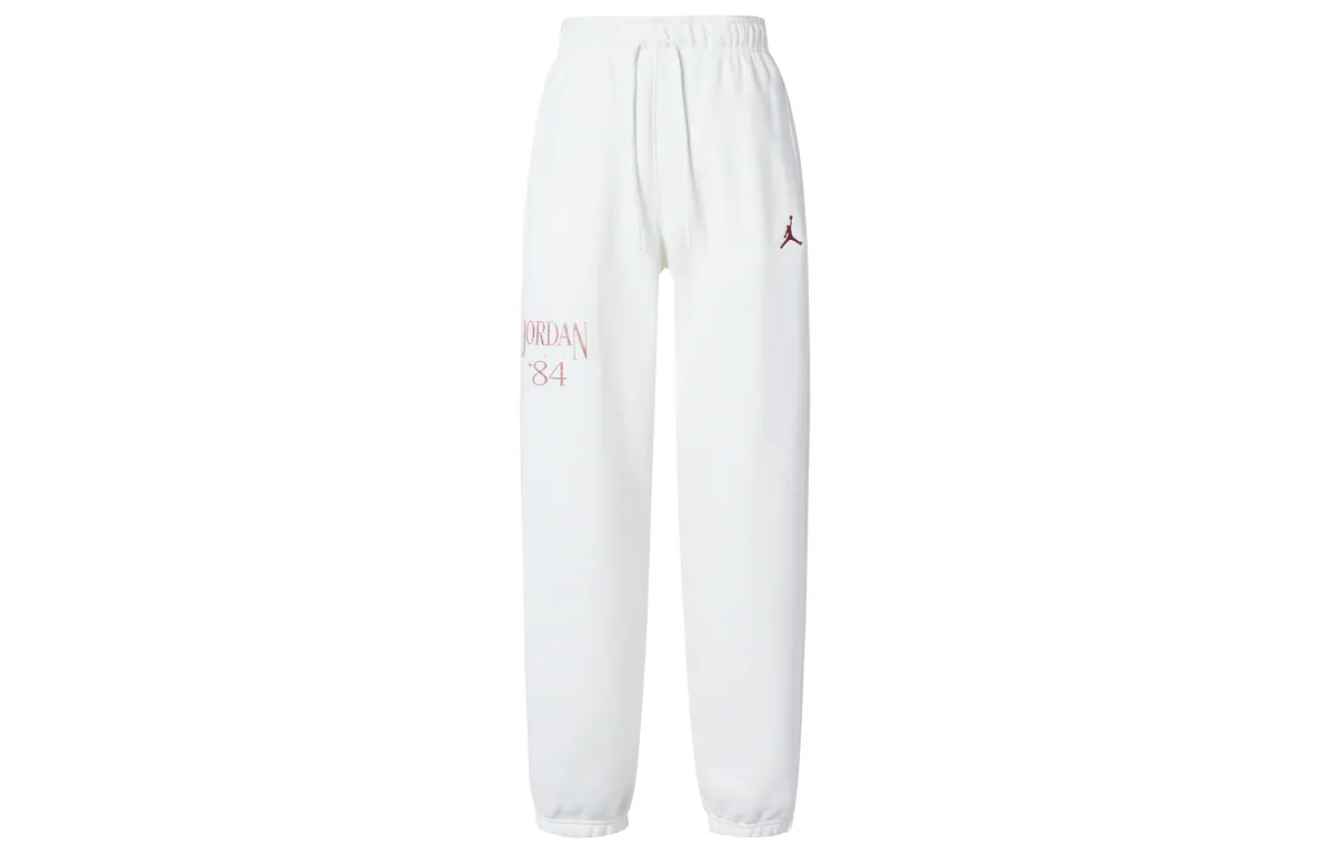 Jordan Brooklyn Knitted Sweatpants Women's White