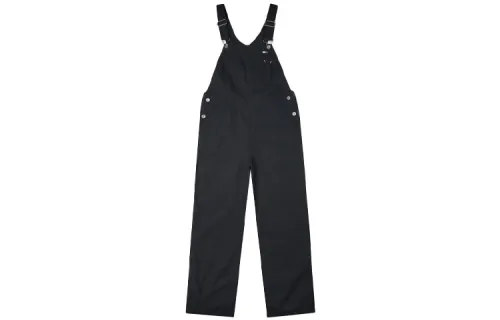 Converse Overalls Women's Ink Black Moderate Straight Fit Pants