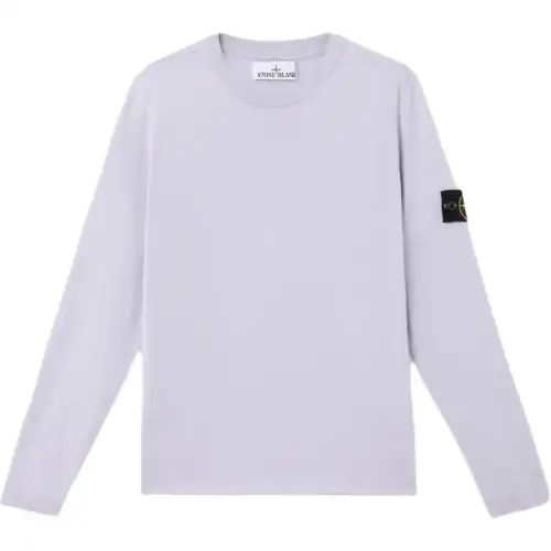 STONE ISLAND Logo Patch Crewneck Jumper