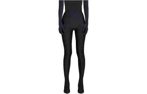 Balenciaga Leggings Women's Black Moderate