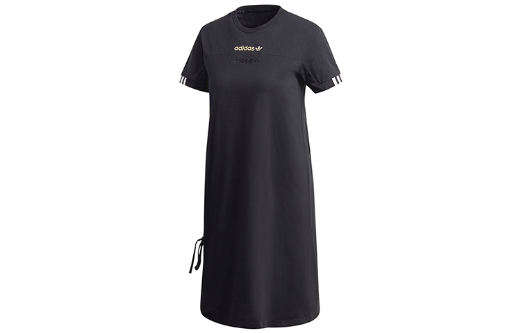 Женское платье adidas originals RYV DRESS (черное)