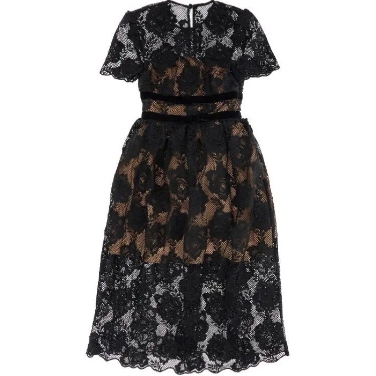 Self-portrait Lace Midi Dress