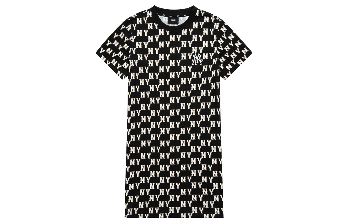 MLB Short Sleeved Dress Women's Black