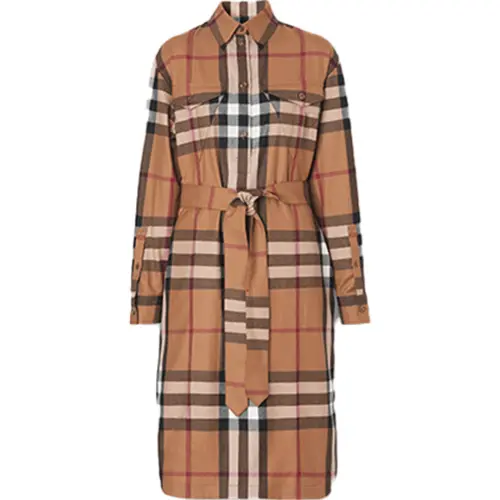 Burberry Long Sleeved Dress Women's
