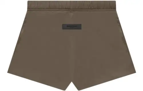 Fear Of God Essentials Women's Cotton Running Shorts Wood
