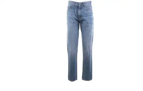 Loro Piana Jeans Women's Blue Moderate Straight Fit Pants