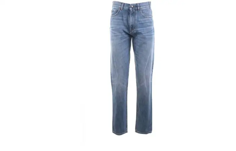 Loro Piana Jeans Women's Blue Moderate Straight Fit Pants