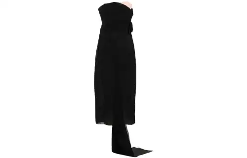 PRADA SS23 Sleeveless Dress Women's Black