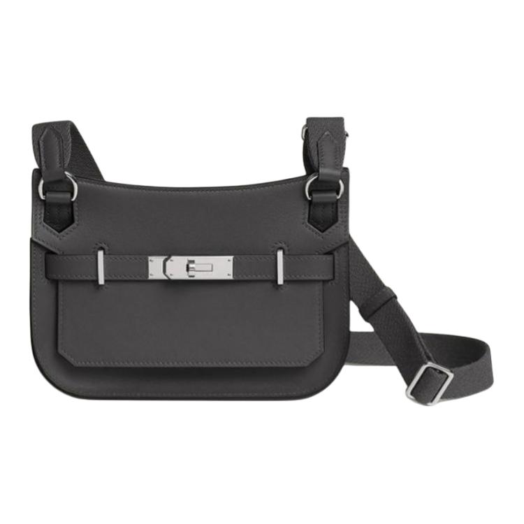 Женская сумка Hermes Jypsiere (серая)