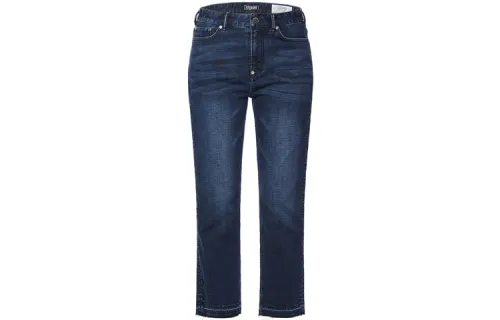 EVISU Straight Fit Pants Jeans Women's Denim Blue