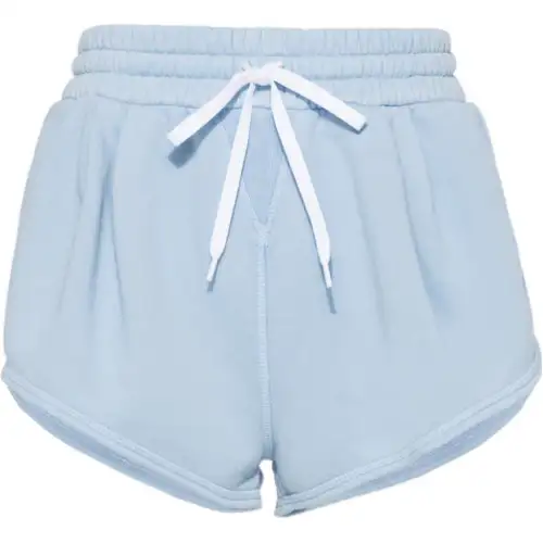 MIU MIU SS22 Casual Shorts Women's Blue