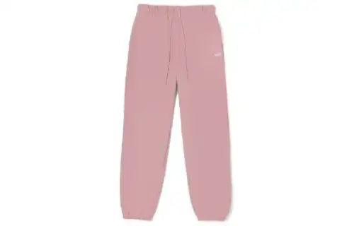Vans Knitted Sweatpants Women's Light Pink Moderate Cuffed Pants