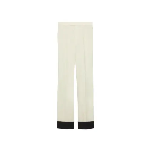 【Previous Season】mohair-blend straight-leg trousers