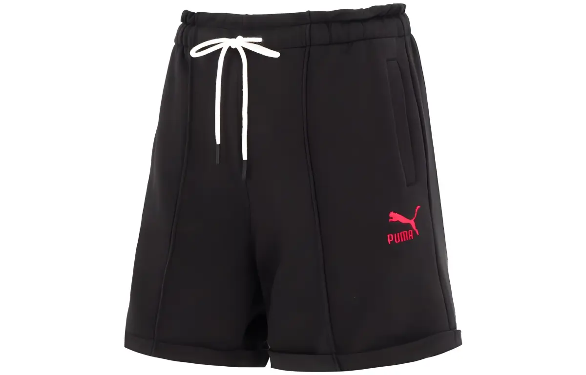 PUMA Casual Shorts Women's Black Moderate