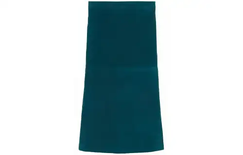GUCCI FW22 Leather Long Skirt Women's Oil Blue