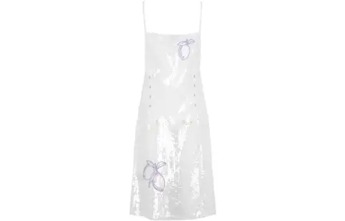 Bottega Veneta FW22 Slip Dress Women's White