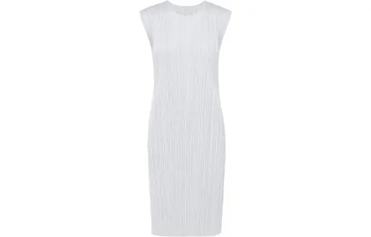 Pleats Please Issey Miyake plissé-effect midi dress