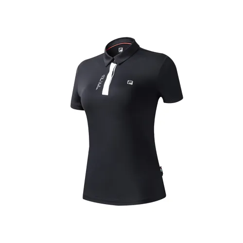 FILA Golf Polo Shirt Women's Navy Blue