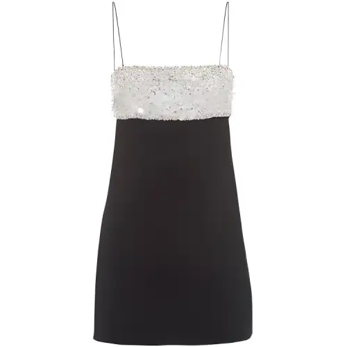 MIU MIU SS23 Sleeveless Dress Women's Black