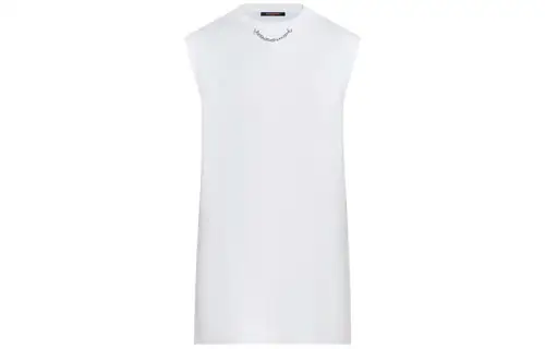 LOUIS VUITTON Sleeveless Dress Women's White