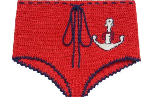 GUCCI Casual Shorts Women's Red