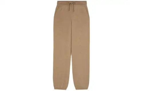 Loro Piana FW23 Knitted Sweatpants Women's Umber