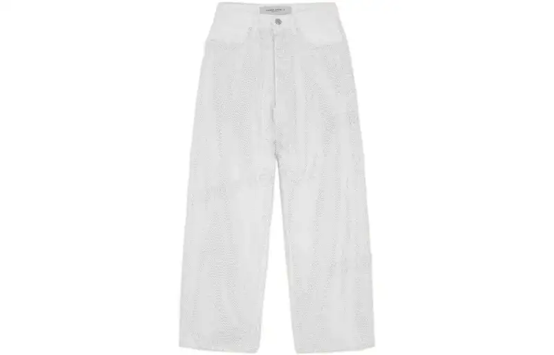 Golden Goose Jeans Women's White Moderate