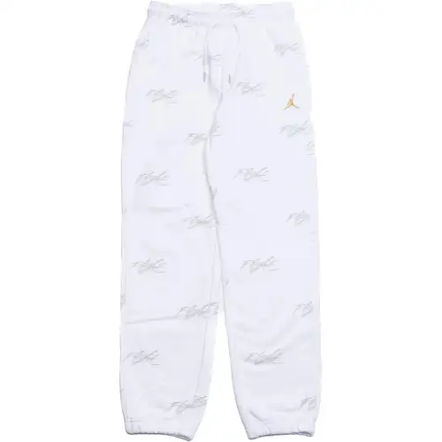 Jordan Brooklyn Fleece Knitted Sweatpants Women's White