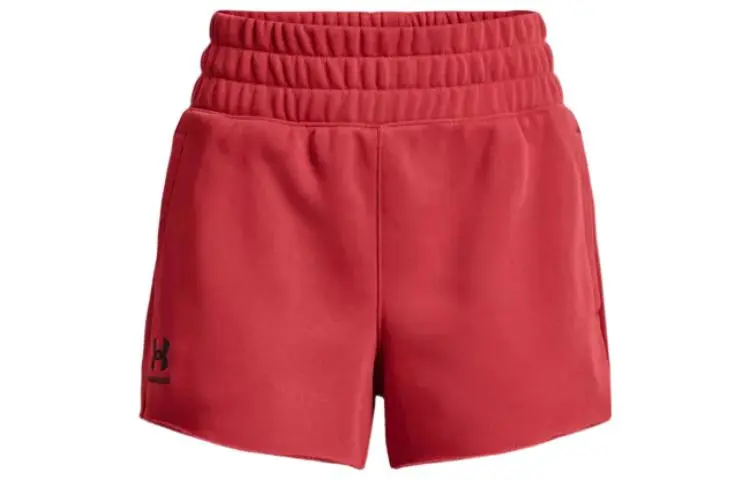 Under Armour Casual Shorts Women's Wheel Red Moderate