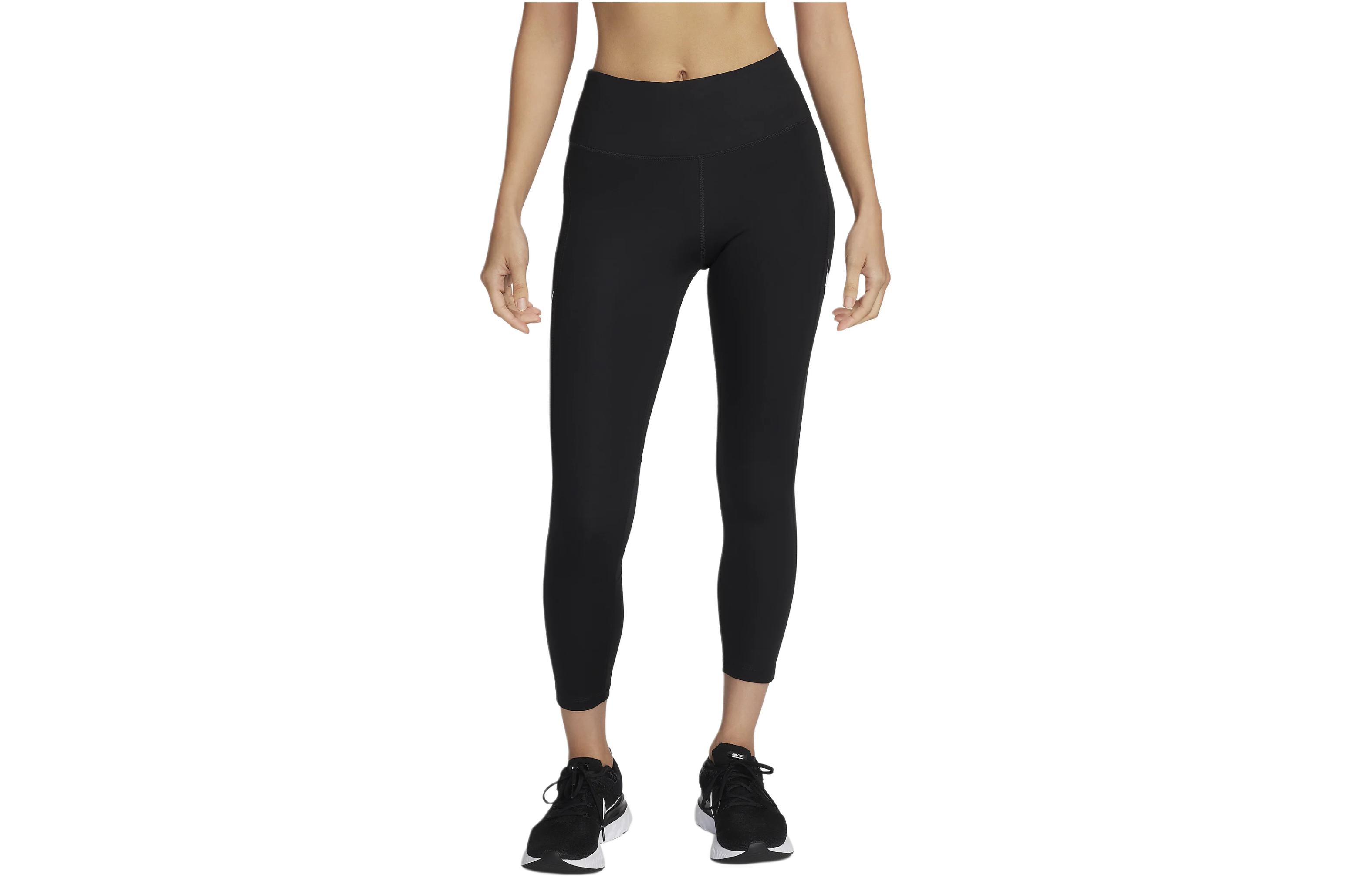 Женские леггинсы Nike Fast (черные)