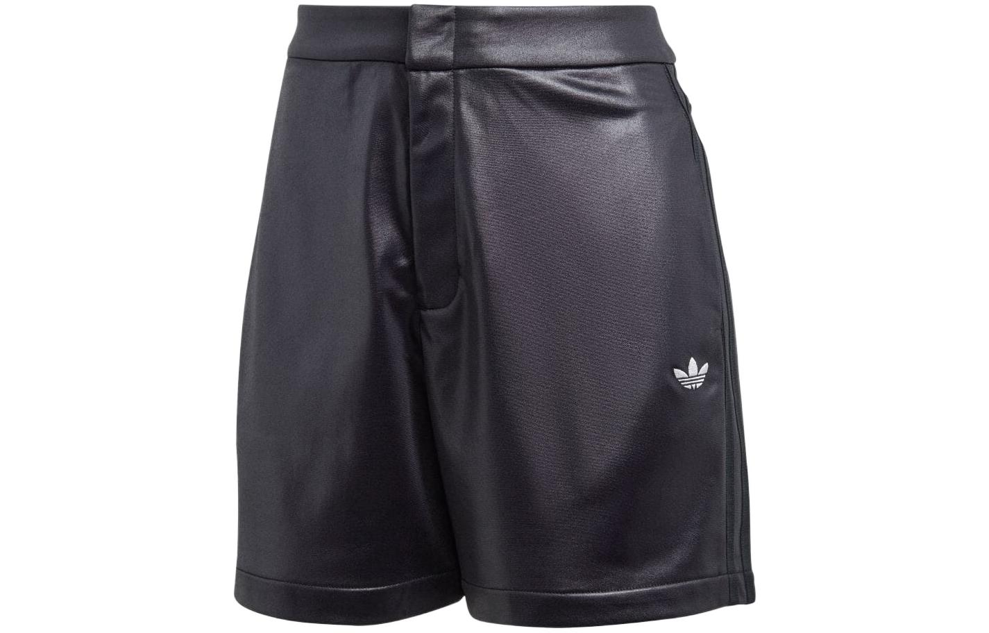 Женские штаны adidas originals Gothcore Leather (черные)